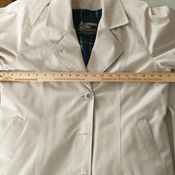 Vintage London Fog Rain Coat with Wool Liner - Picture 9 of 9